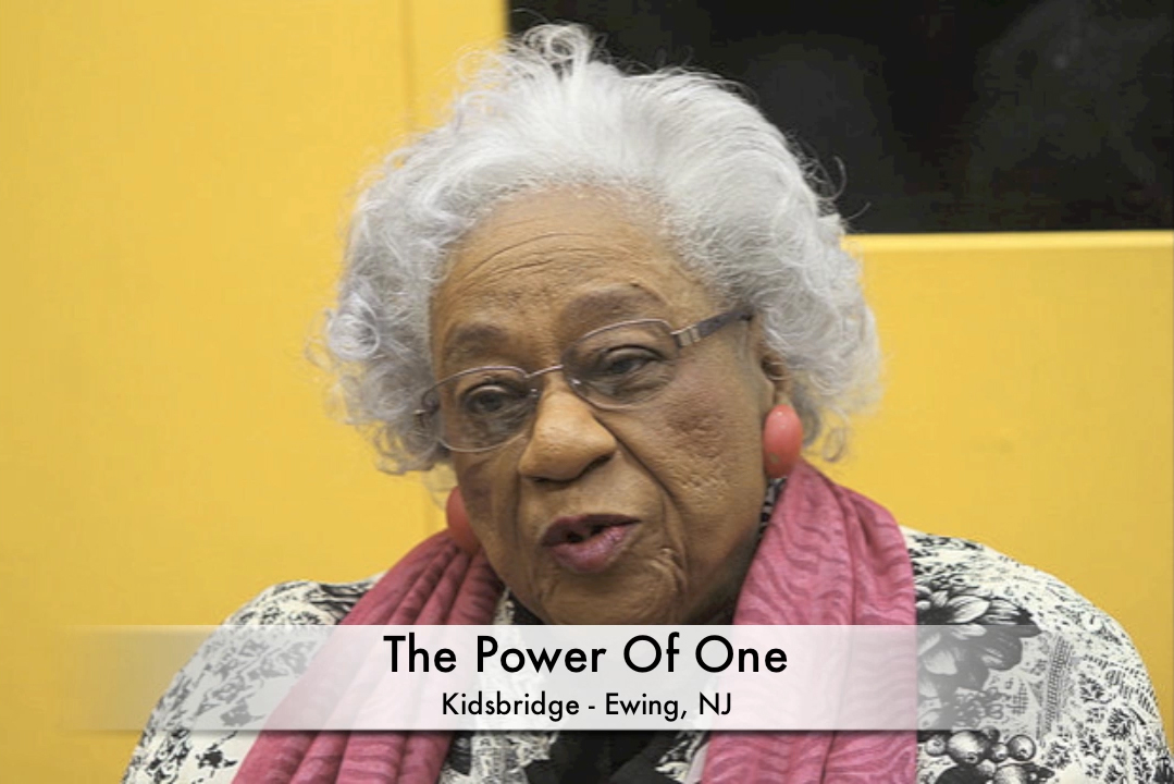 Edith Savage Jennings, civil rights pioneer, visits Kidsbridge